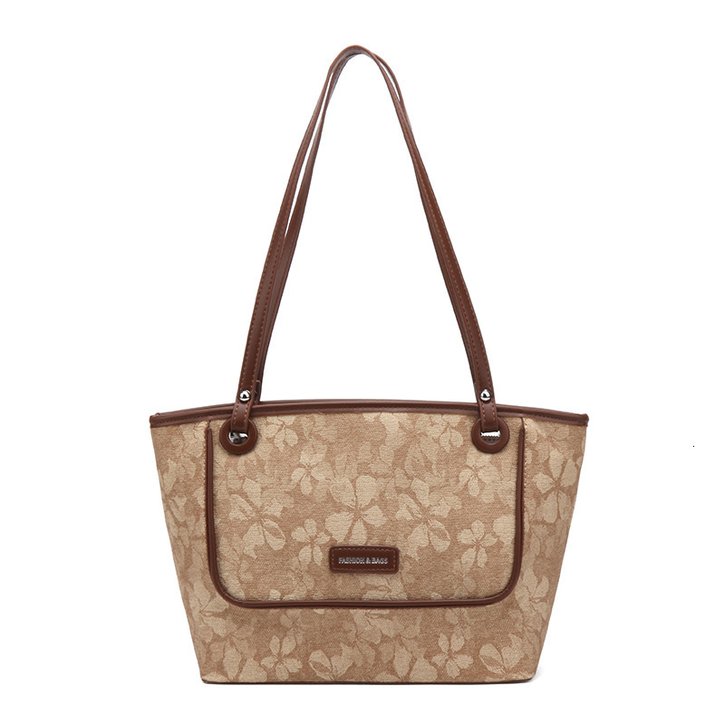 Luxury Brand Designer Bag Minimalist Large Capacity Tote Bag For Women 2025 New Summer Trend Versatile Commuter Large Capacity Handbag Shoulder Bag