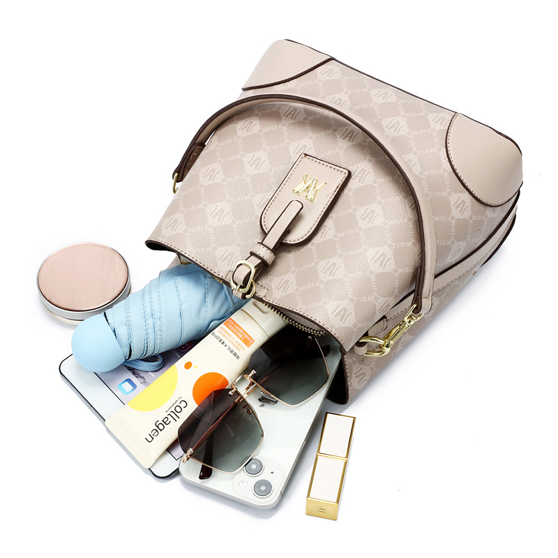Women's bucket bag new bag crossbody bag women's fashion shoulder bag with large capacity lady handbag 2025s hot