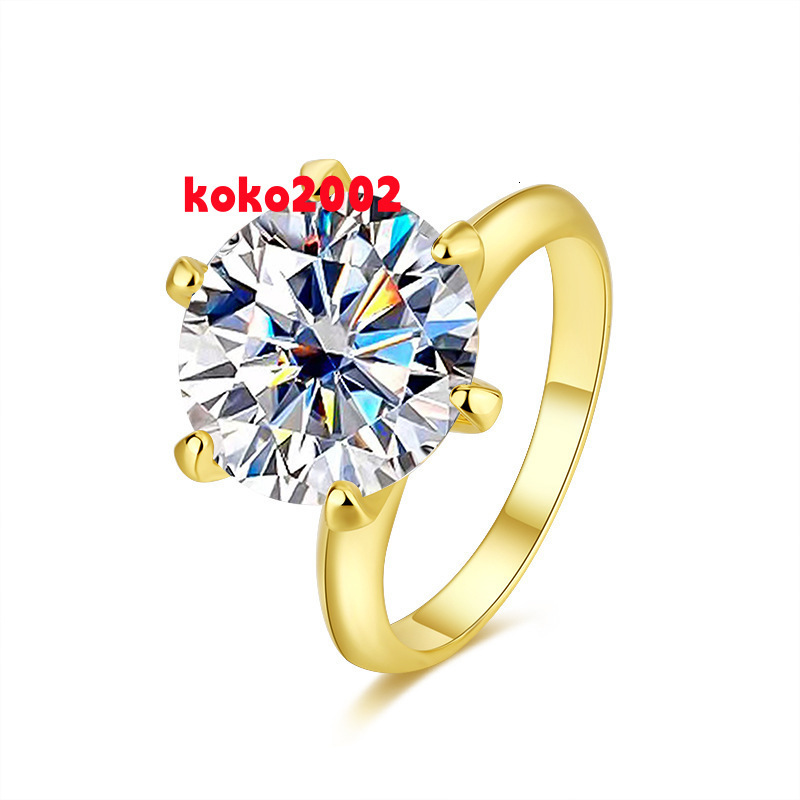 Wholesale Custom Light Luxury Fine Jewelry Engagement Wedding 925 Sterling Silver Stacking Zircon Rings for Women Jewelry