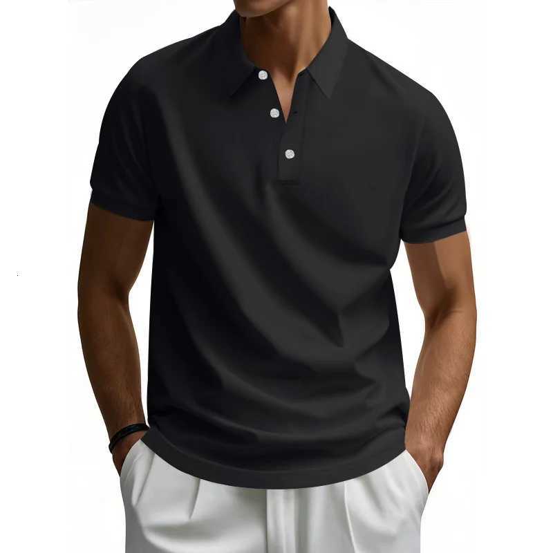 Brand New Mens Polo T-Shirt Summer Casual Quick Drying Short Sleeve Fashion Tops Mens Shirts Turn-Down Collar Mens Polo Shirts XJ250725
