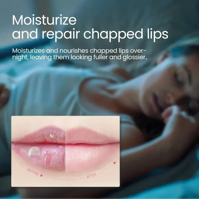 Moisturizing Sleeping Lip Mask Night Lips Care Multiple Colors Cute Makeup Maintenance AntiCracking Oil Cosmetics 250716