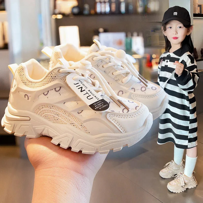 Childrens Running Shoes Of The Season Style Spring Summer Student Dad Boys Girls Fashionable Sports Sneakers 250725