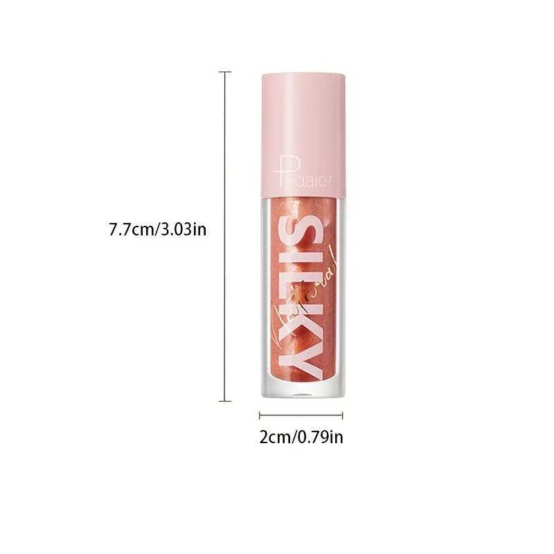 Silky Lip Gloss-Waterproof Long-Lasting Moisturizing Liquid Lipstick with Mirror Finish Non-Sticky Full Shine Fade-ResistantXJ250724