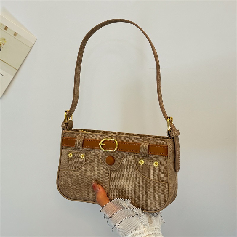 Luxury Brand Designer Bag New Product High-End Niche Mini Bag For Women 2025 New Vintage Crossbody Bag Women's Handheld Bucket Bag