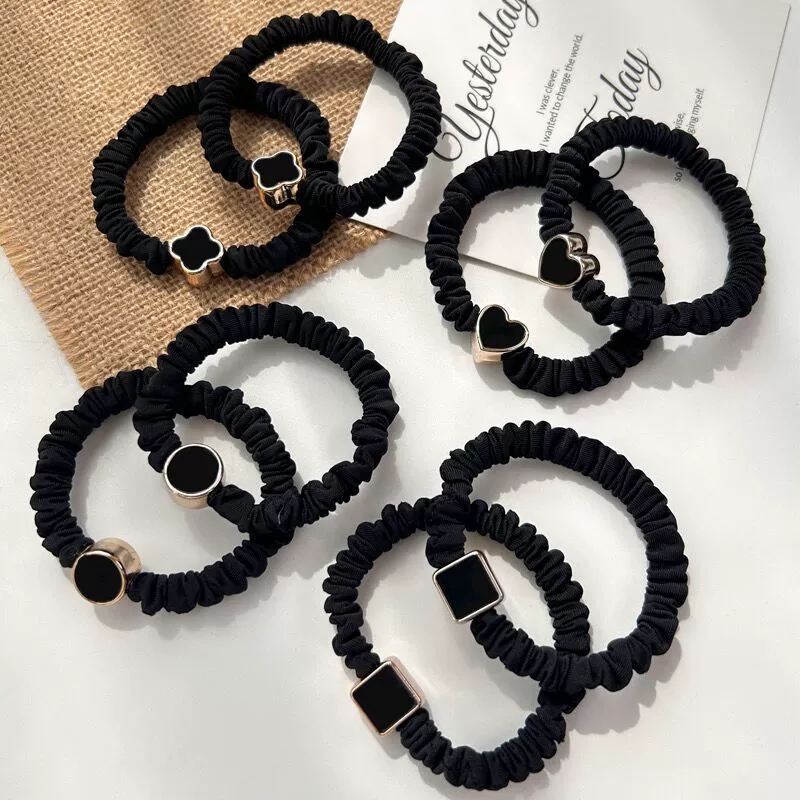 Womens Fashionable Braid Holders & Ponytail Rings Featuring Enduring Flexibility