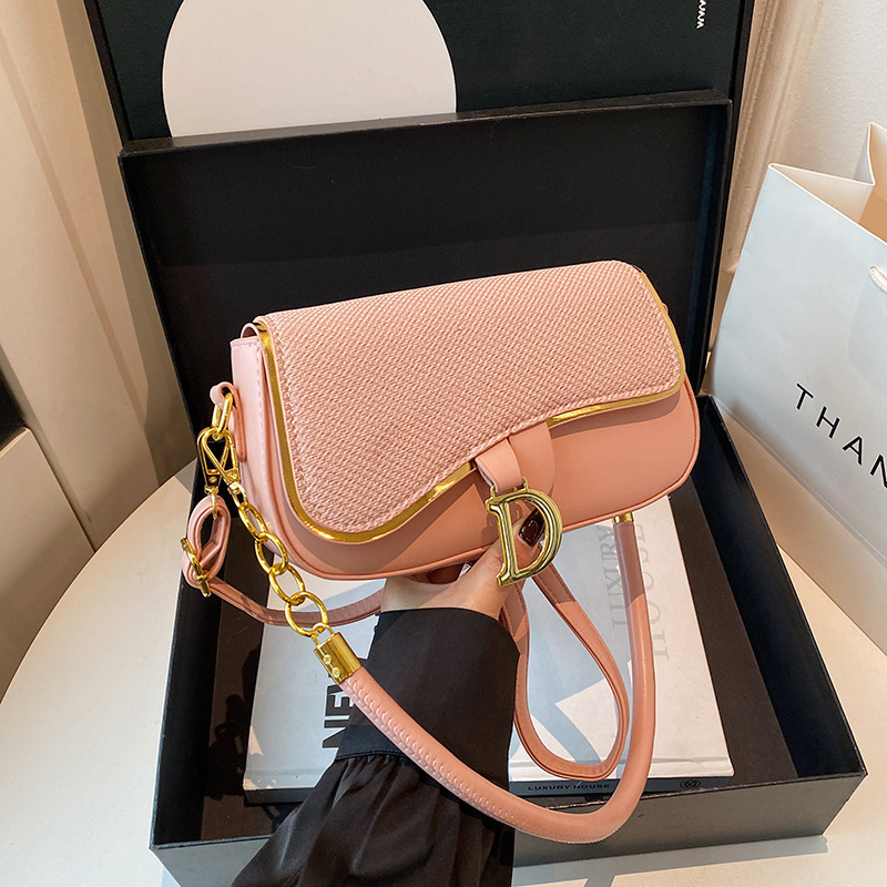 Luxury Brand Designer Bag 2025 New Niche Design Versatile Crossbody Bag For Women High-End Feel Single Shoulder Trendy Korean Fashion Underarm Bag