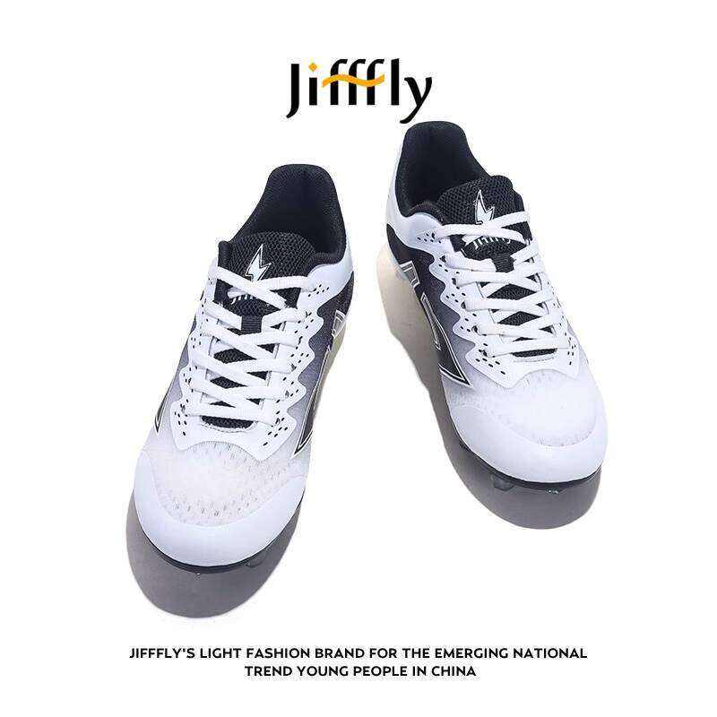 Jifffly Sports FG Long Spikes Youth Student Training Competition Professional Special Non-Slip Casual Shoes