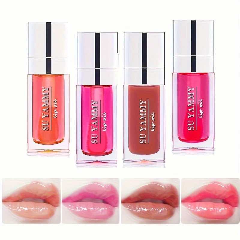 Hydrating Lip Glow Oil Moisturizing Transparent Plumping Lip Gloss Tinted for Lip Care and Dry LipIdeal Gift For Mothers DayXJ250724
