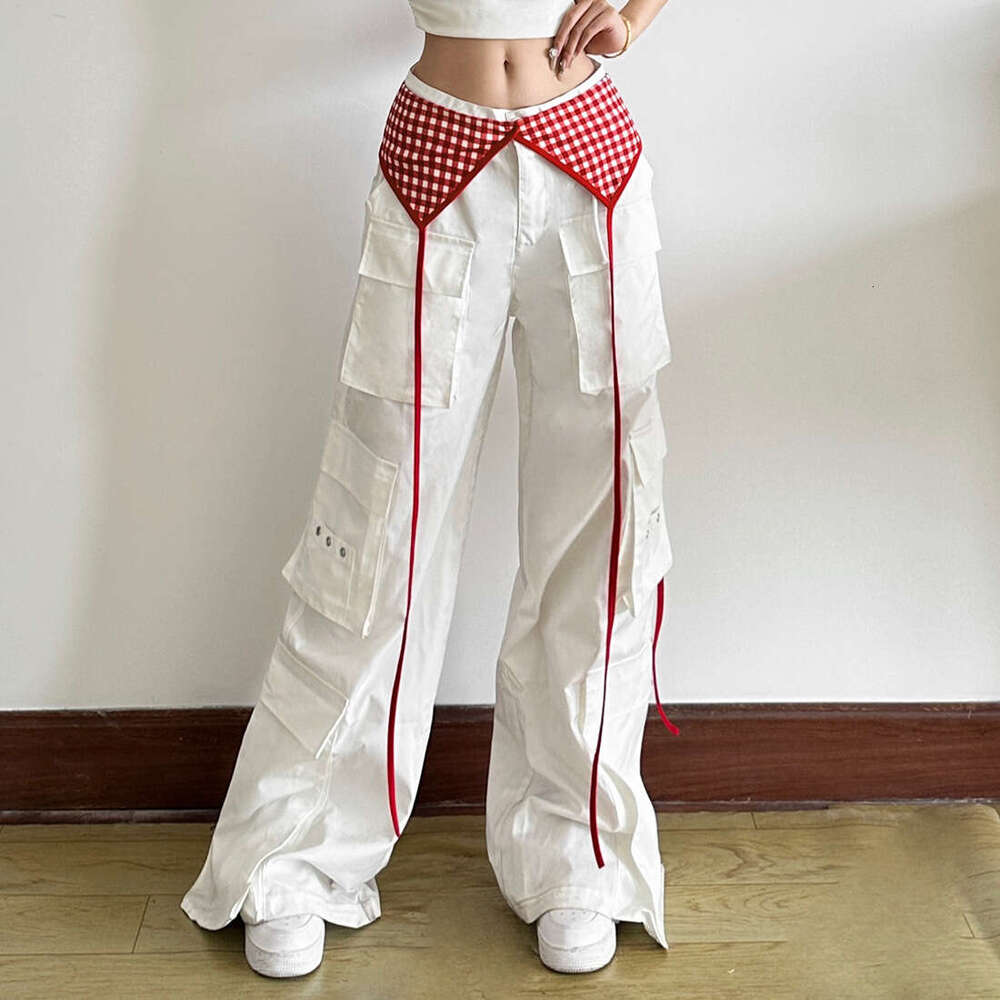 2025 Summer New Plaid Layered Design Casual Fashion Versatile Trendy Waist Belt for Women 478