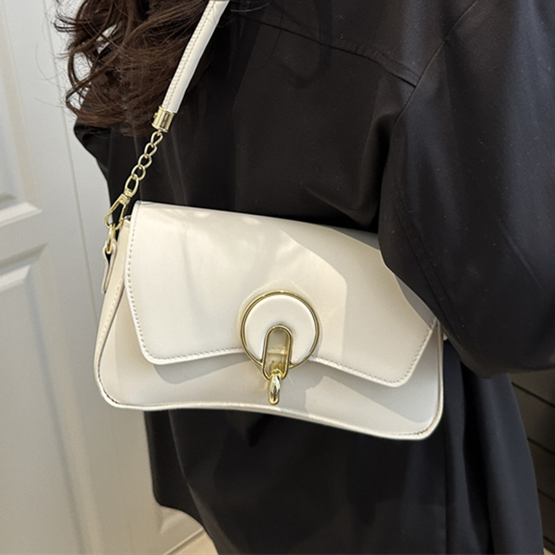 2025 Summer New Women's Shoulder Bag New Wide Shoulder Strap Small Square Bag women's Summer New Women's Crossbody Bag Summer New Simpl