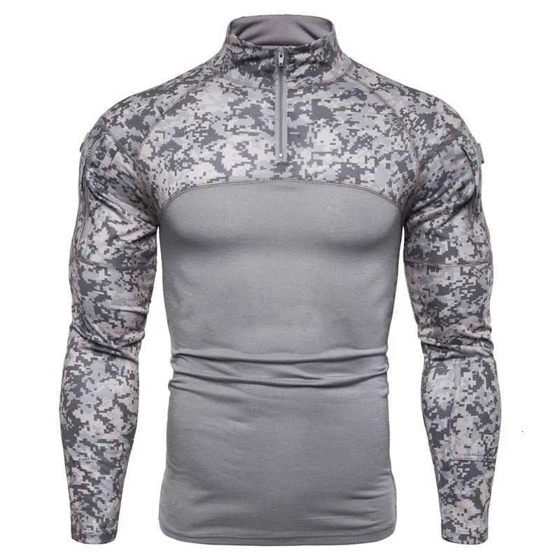 Outdoor Camouflage Combat Training Frog Tactical Suit Mens and Womens Universal Fitness Slim Fit Fast Drying Long Sleeved Y250724