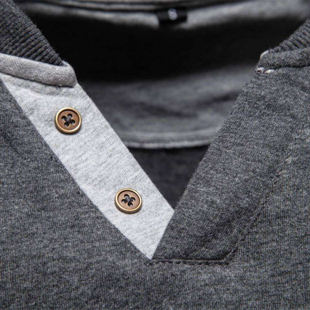 AIOPESON Henley Collar Shirt Men Casual Solid Color Long Sleeve Autumn Fashion High Quality 100% Cotton Mens T Shirts