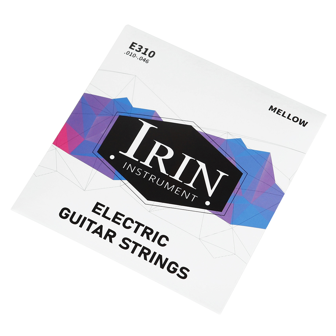 Durable IRIN E310 Electric Guitar Strings: Premium Nickel-Coated Steel Wire Gauge for Longevity