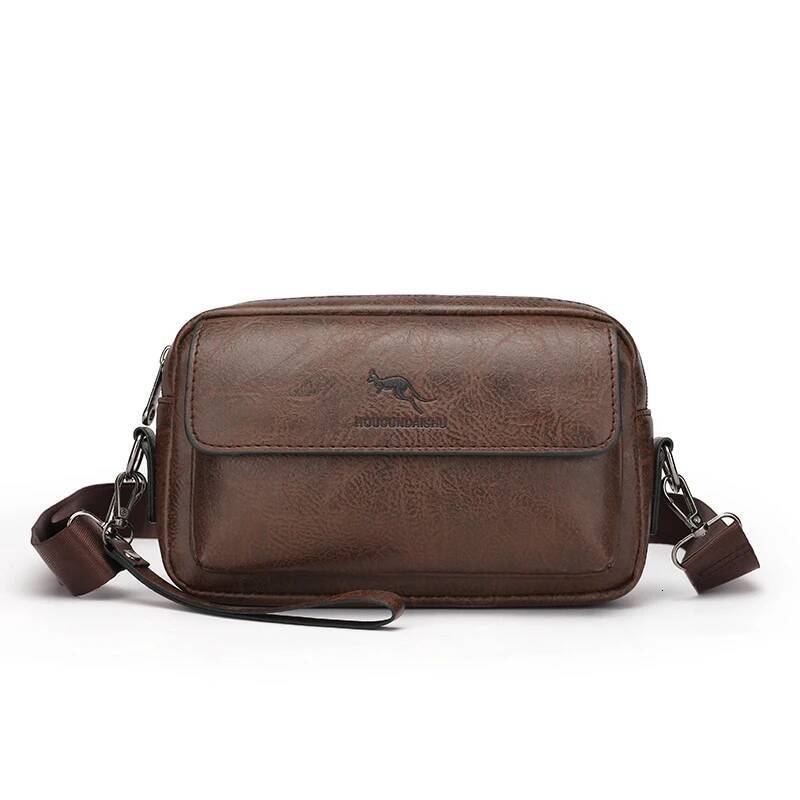 2025 Male Crossbody Waterproof Designer Classic Messenger Bags Pouch Men's Handbag Shoulder Bag Men Boy Leather Husband