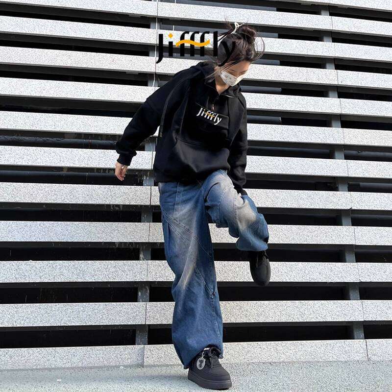 Jifffly Men's Fall/Winter Trendy Sneakers - Original Streetwear Casual Shoes for Couples