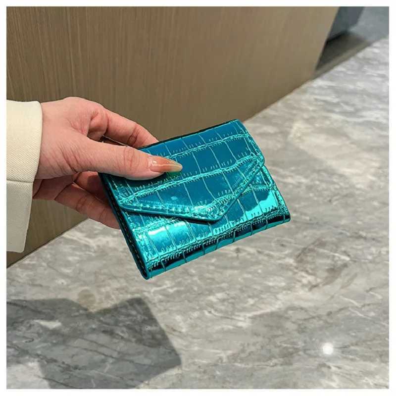 Fashion Simple Three Fold Short Clip Female Mini Wallet Short Wallet Women Purse Multi-card Multifunction Card Holder Coin Purse Z250725
