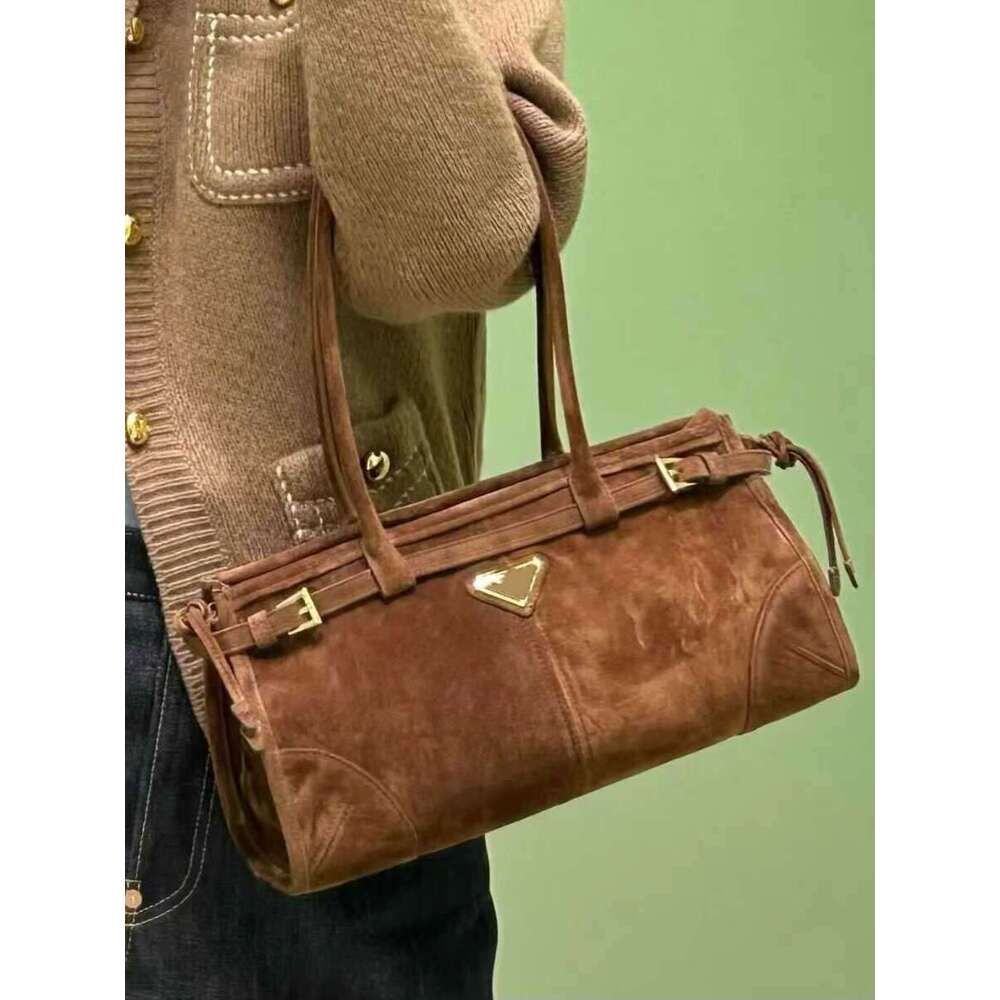 Designer Bag Tote Bag Designer Shoulder 2024 New Fashion Versatile Suede Large And Small Tote Design Shoulder Underarm Handbag Trendy