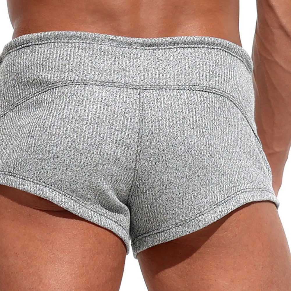 Casual Men Shorts Solid Color Drawstring Gym Sports Running Men Short Pants Summer Beach Surfing Swimming Pool Mens Shorts S-3XL W250724