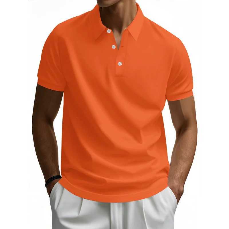 Brand New Mens Polo T-Shirt Summer Casual Quick Drying Short Sleeve Fashion Tops Mens Shirts Turn-Down Collar Mens Polo Shirts XJ250725