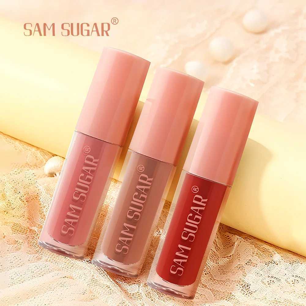 SAM SUGAR 6pcs Color Velvet Touch Lip Gloss SetSilky ExtensionHighly Saturated ColorLong Lasting Lasting Liquid LipsticksXJ250724