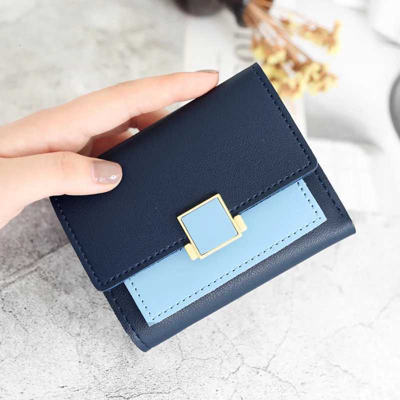 2023 Leather Women Wallets Hasp Lady Money Bags Zipper Coin Purse Woman Short Wallet Money ID Card Holder Bags Purses Pocket Z250725