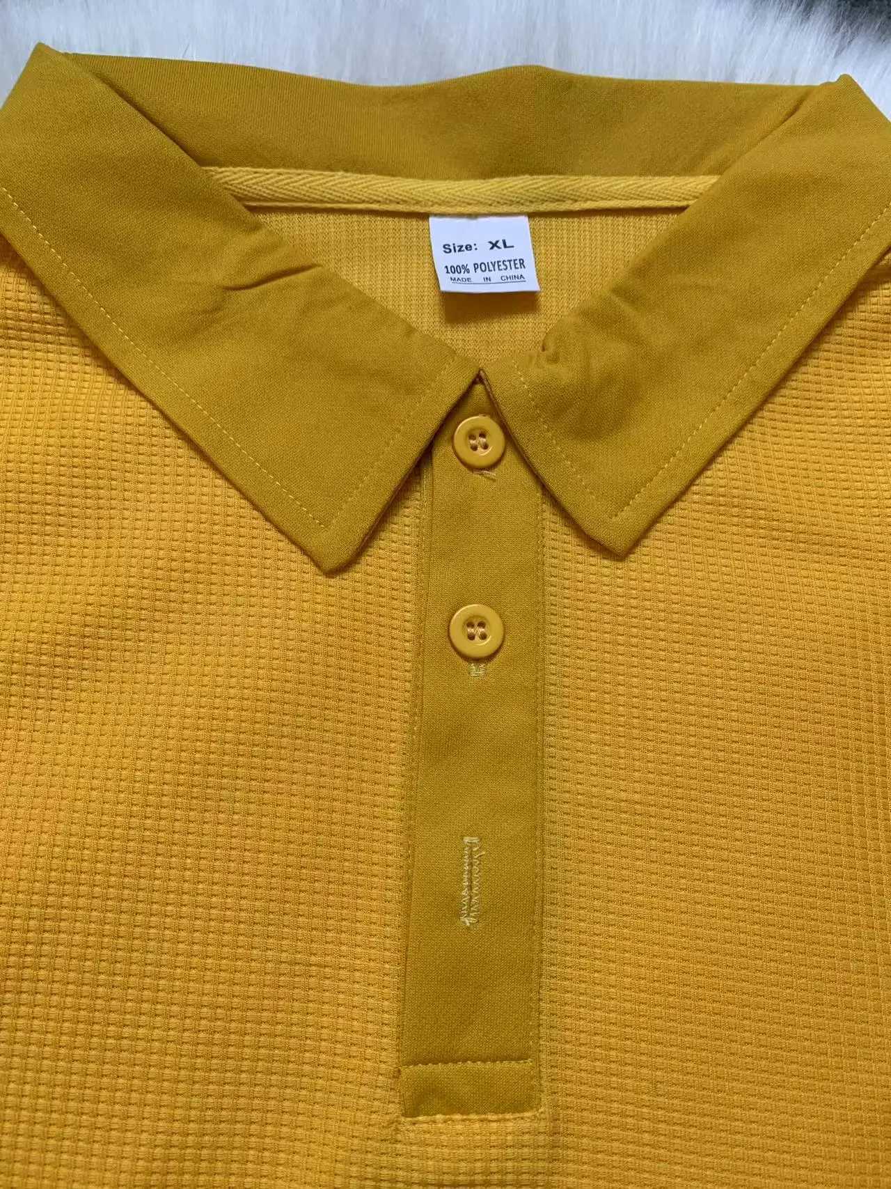 Mens Summer New Style European and American Fashion Classic Comfortable Breathable Waffle Solid Color Top T-shirt Polo Shirt XJ250725