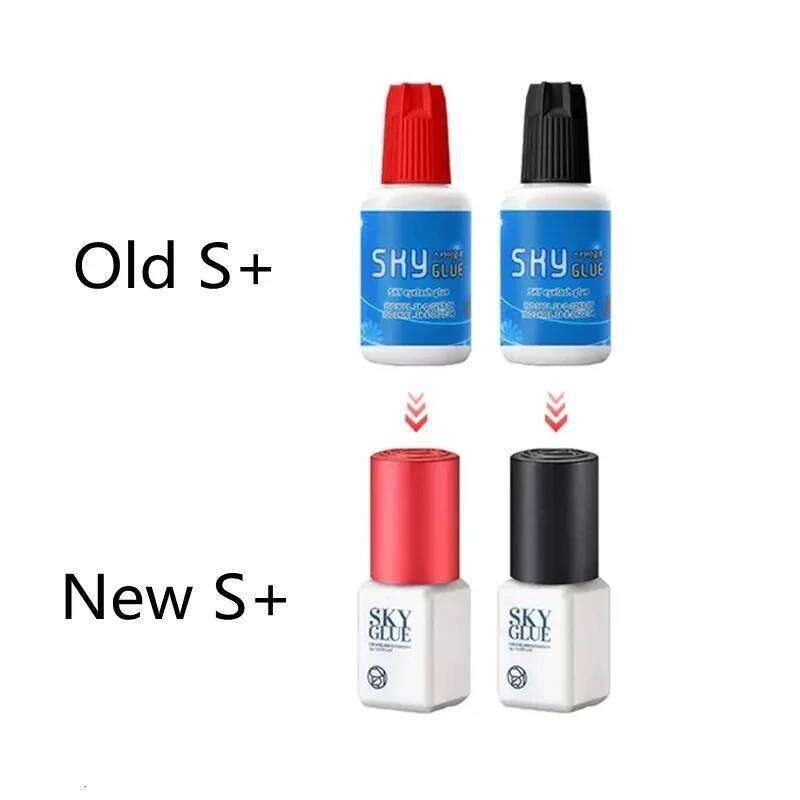 5ml Korea SKY S+ 1 Second Fast Drying Strong Eyelash Extension Glue Fake Lashes Adhesive Low Odor No Irritation Makeup Tool X250725
