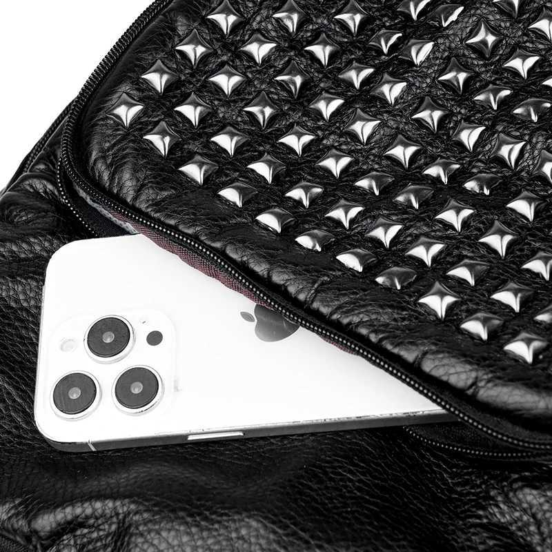 Fi Soft Leather Wen Backpacks Designer Large Capacity Girls School Bag Luxury Fem Backpack Travel Bags Handbag Y250724