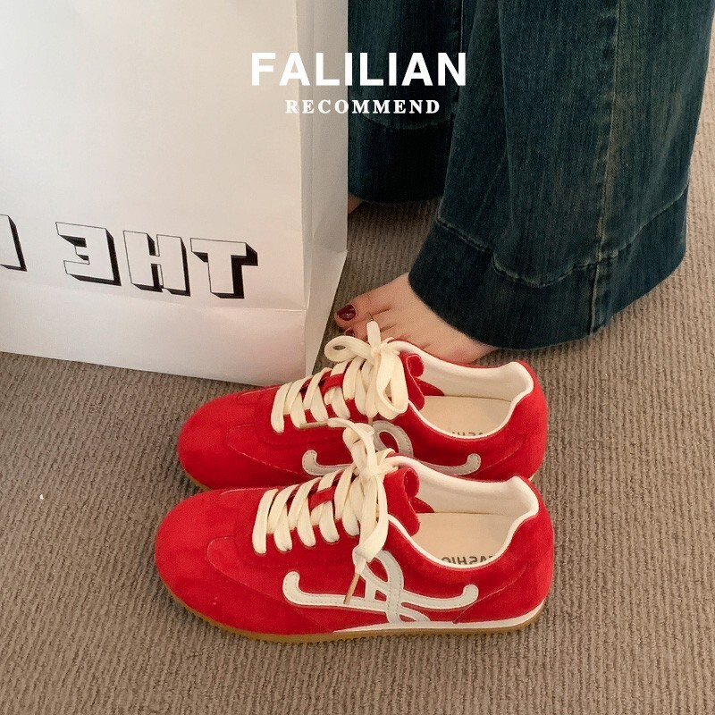 Breathable German Training for Women 2025 New Mesh Thin Super Popular Agan Versatile Casual Sneakers Sports Shoes ddmythur