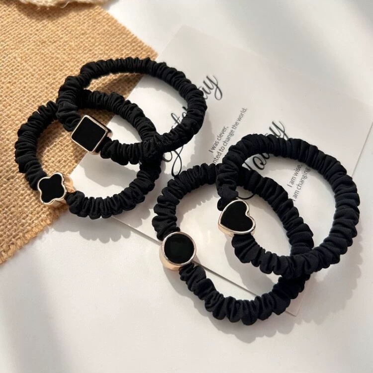 Womens Fashionable Braid Holders & Ponytail Rings Featuring Enduring Flexibility