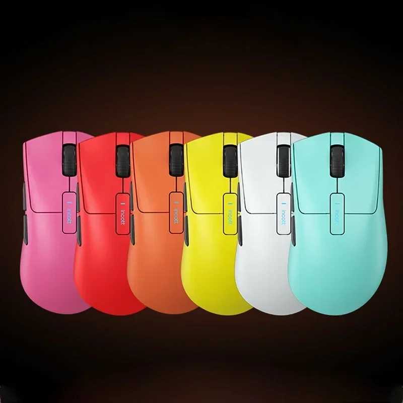 Incott G24 Pro Dual-Mode Wireless Mouse Sensor 26KDPI PAW3950 Hot-swappable Micromotion Lightweight Gaming Mouse Accessories R250724