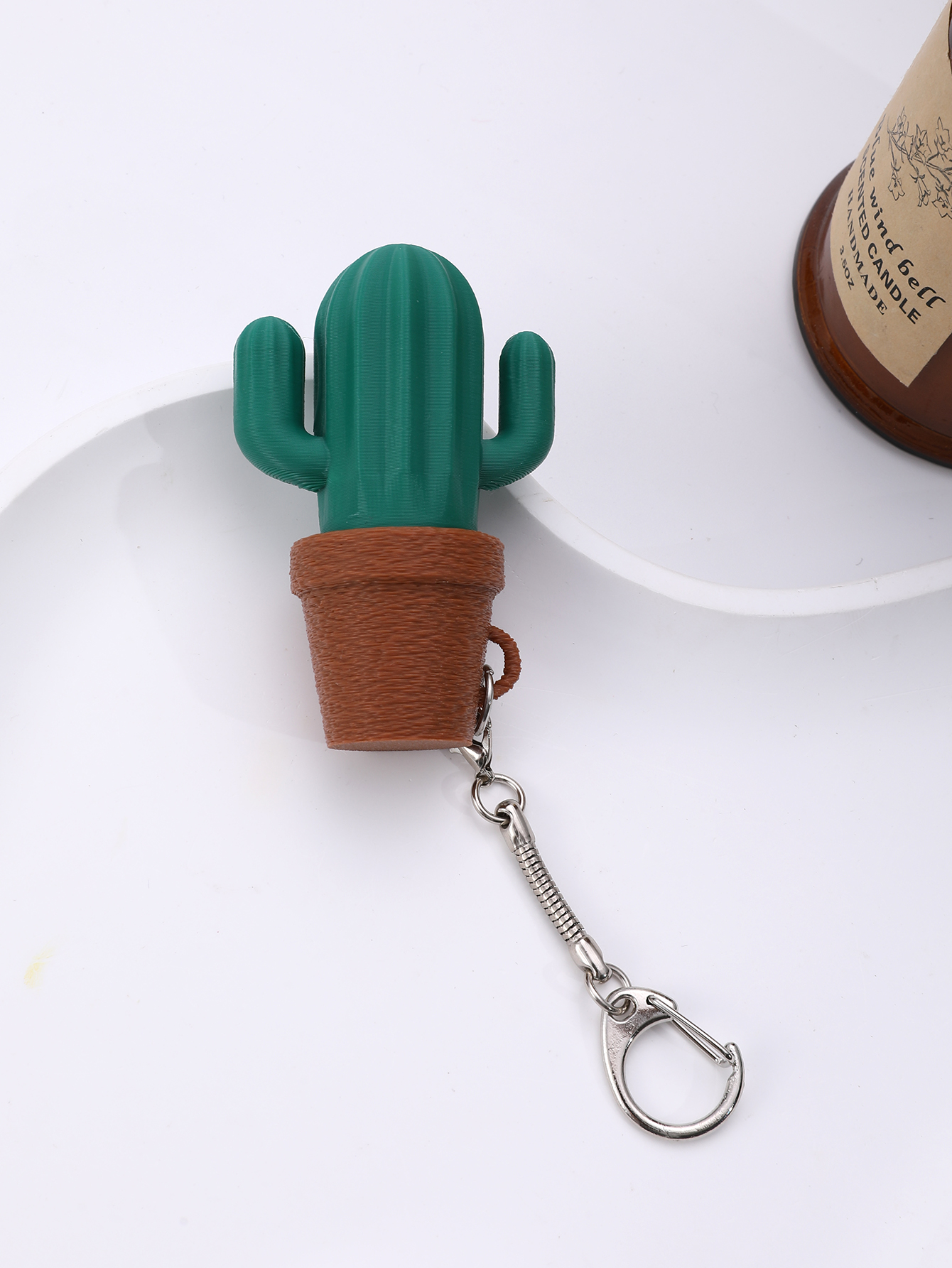 3D printed small potted plant hangers - adult stress relief toys, with a portable anxiety relief tool featuring a clickable keyboard design