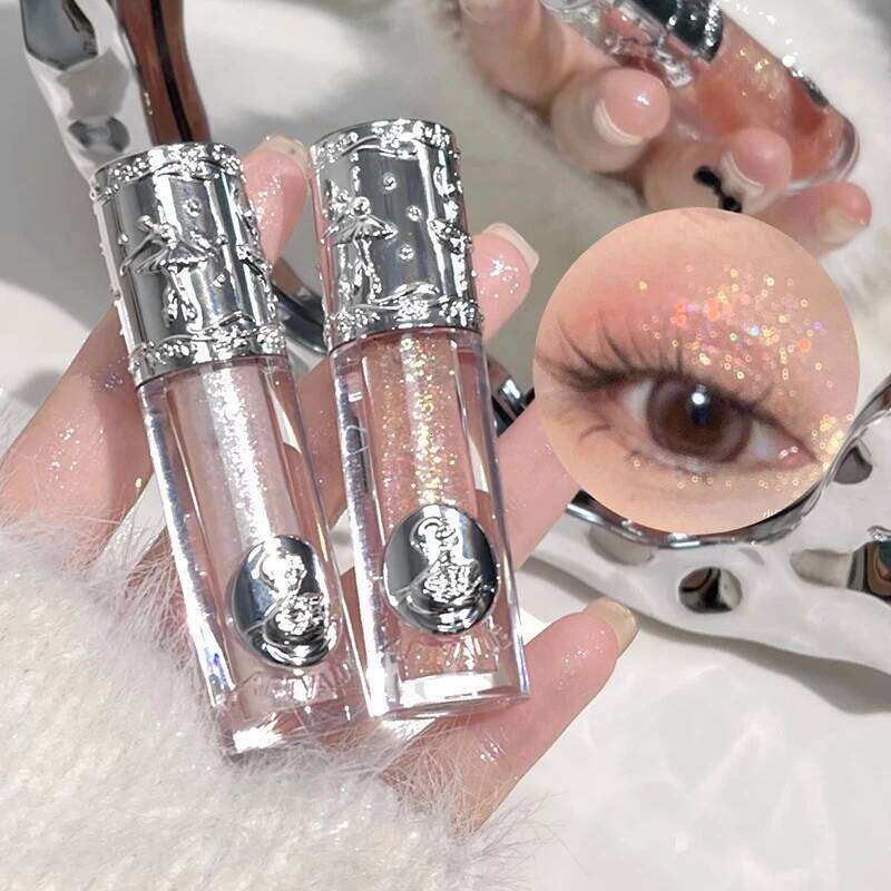 Liquid Eyeshadow Pearlescent Shimmer Silkworm Glitter Eyes Korean Makeup Fine Sparkling Eye Shadow Eyeliner Highlighter Cosmetic X250
