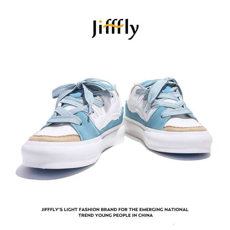 Jifffly X Doraemon Collaborative Men's Skateboarding Shoes for Fall/Winter 2025 - Ins Style Casual Sneakers