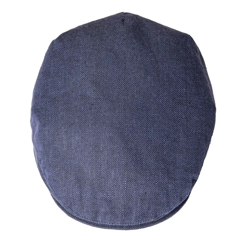 BOTVELA Linen Flat Cap Men Women Herringbone sboy Caps Driving Bunnet Ivy Hat Bakerboy Hats Summer Boina 006 250723