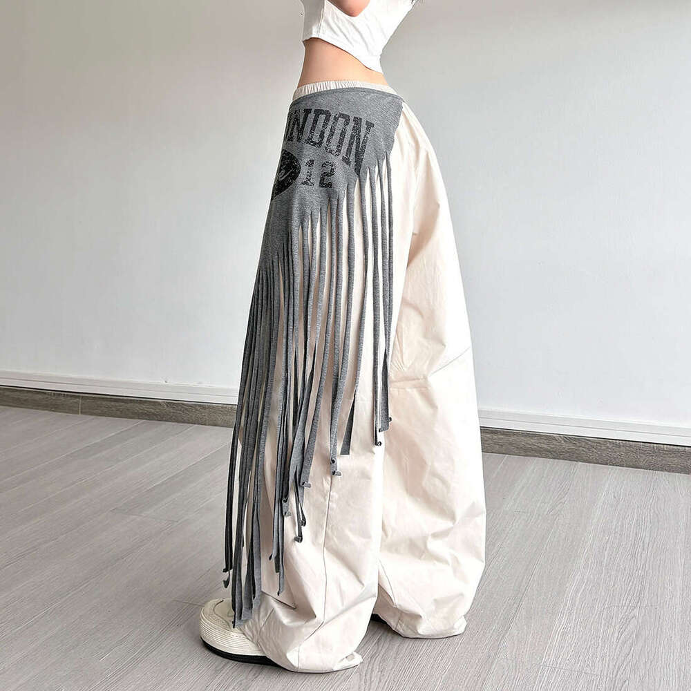 2025 Summer New Tassel Simple Letter Slim Fashion Casual Versatile Waist Decoration for Women 6ff