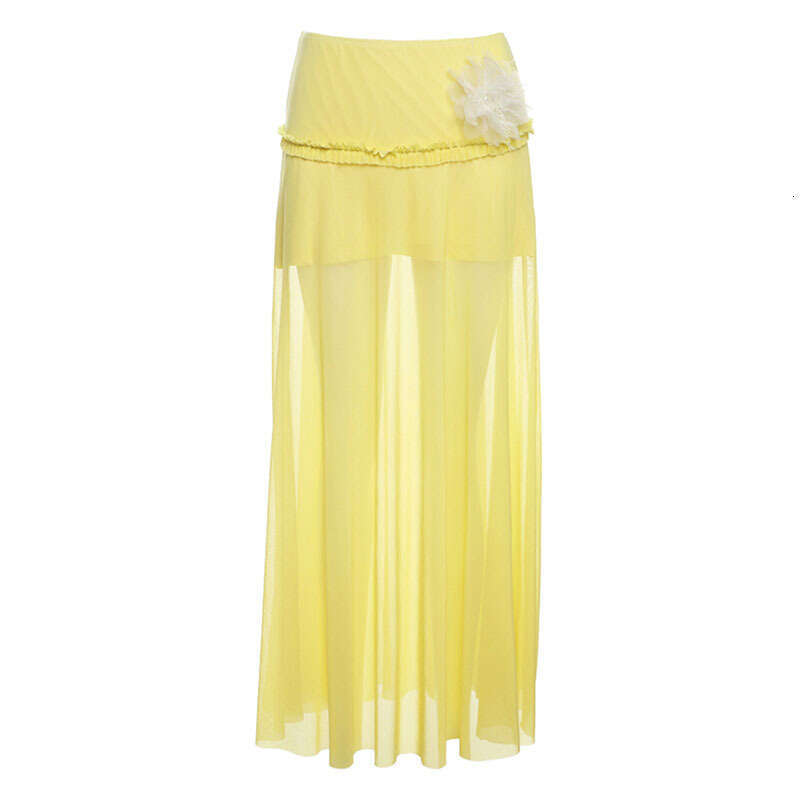 2025 New Summer Asymmetrical Shoulder Lace Trim Slim Fit Versatile Top High Waist Slimming Skirt Set for Women bac