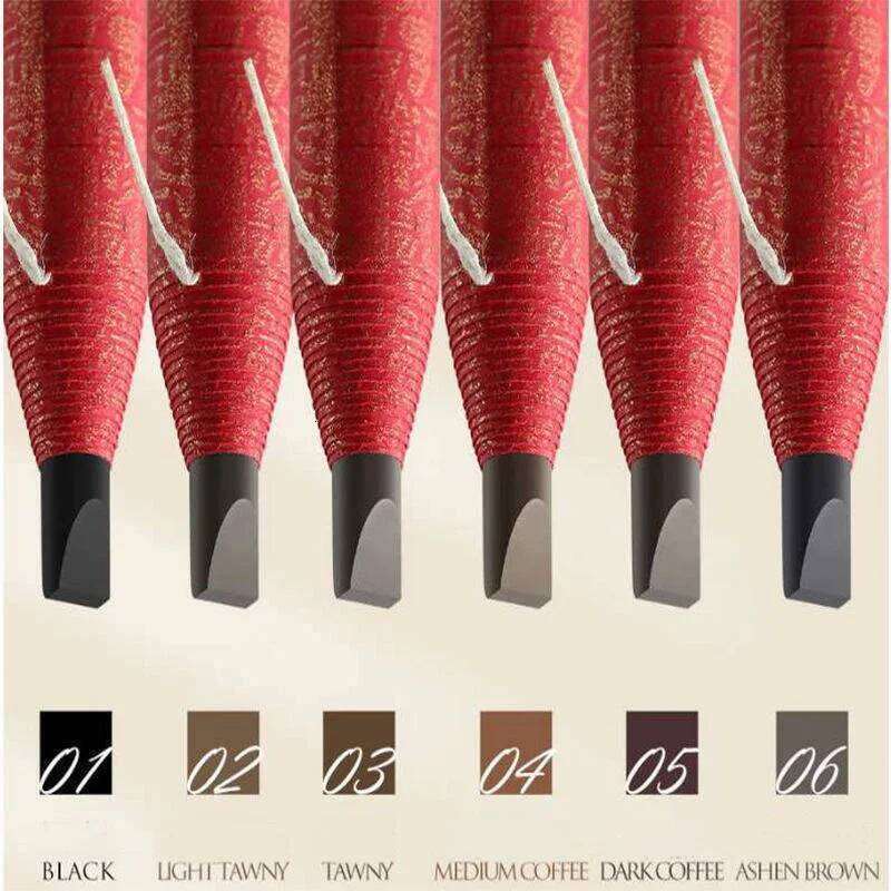 Waterproof Eyebrow Tattoo Tint Enhancers Long Lasting Cosmetics Professional Makeup Lift Eye Brow Pencil X250725