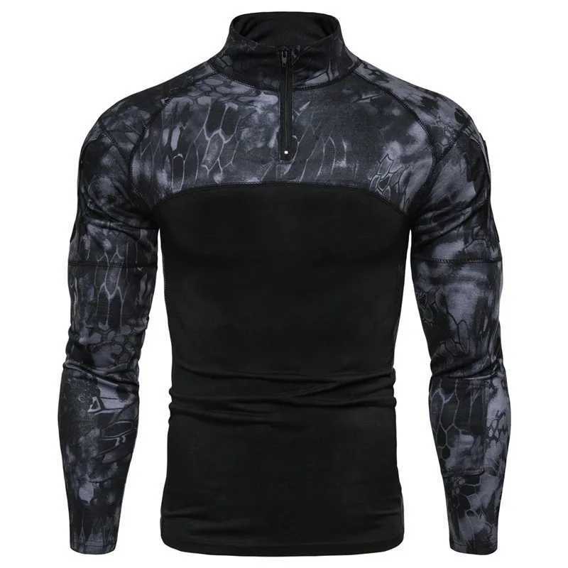 Outdoor Camouflage Combat Training Frog Tactical Suit Mens and Womens Universal Fitness Slim Fit Fast Drying Long Sleeved Y250724