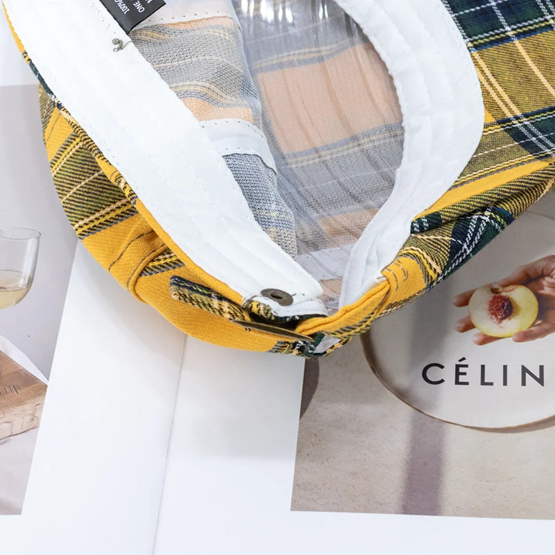 Unisex Plaid Vintage Beret Hats Men Women British Painters sboy Hat Spring Summer Hats ed Cap Casual Adjustable Caps 250723