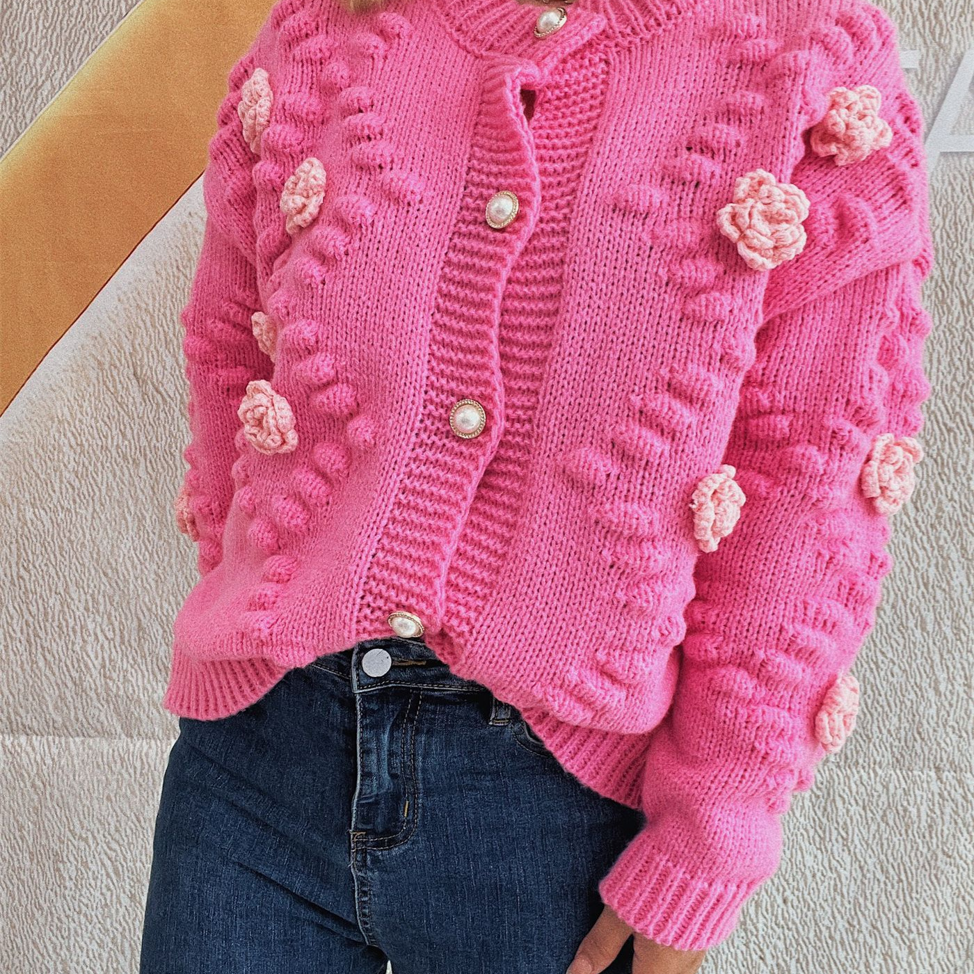 hot Free shipping designer sweater for women Casual sweater fashionable fluffy soft lazy style for outdoor wear