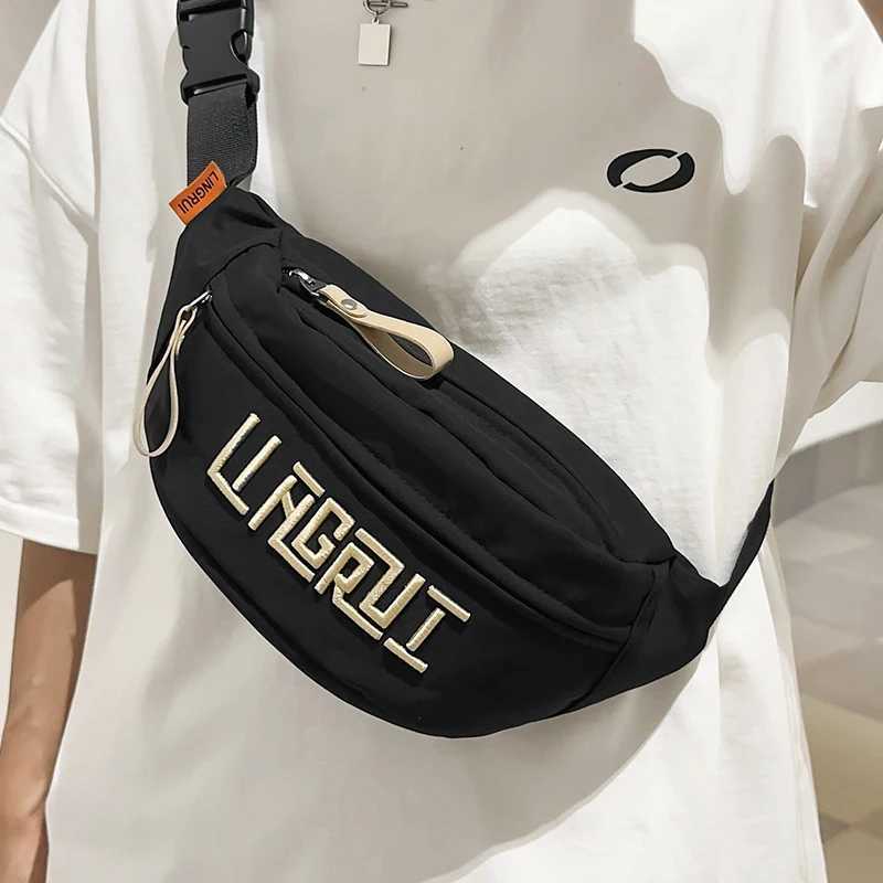 2024 Casual Waterproof Crossbody Waist Bag for Men and Women Ch Fanny Pack Y250724