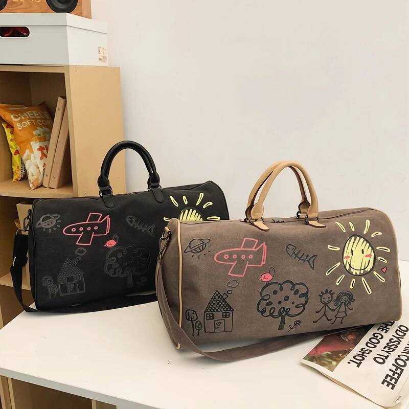 Suower Personal Travel Trendy Ocean Carrier Pack For Business Outdoor Lage Bag Leisure Large Capacity Handbag