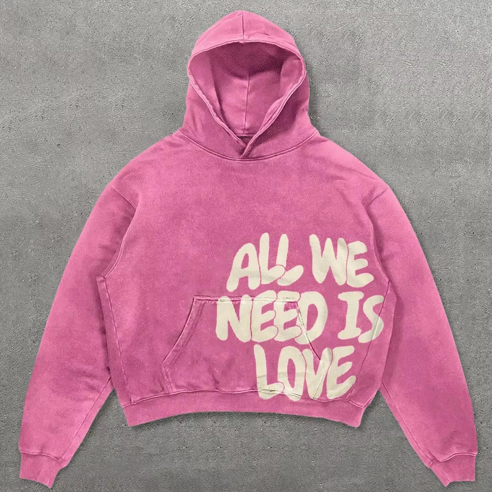 Harajuku Stylish Retro Skull Print Hoodies Women Graphic American Y2K Top Oversized Hoodie Couples Streetwear Goth Women Clothes 250723