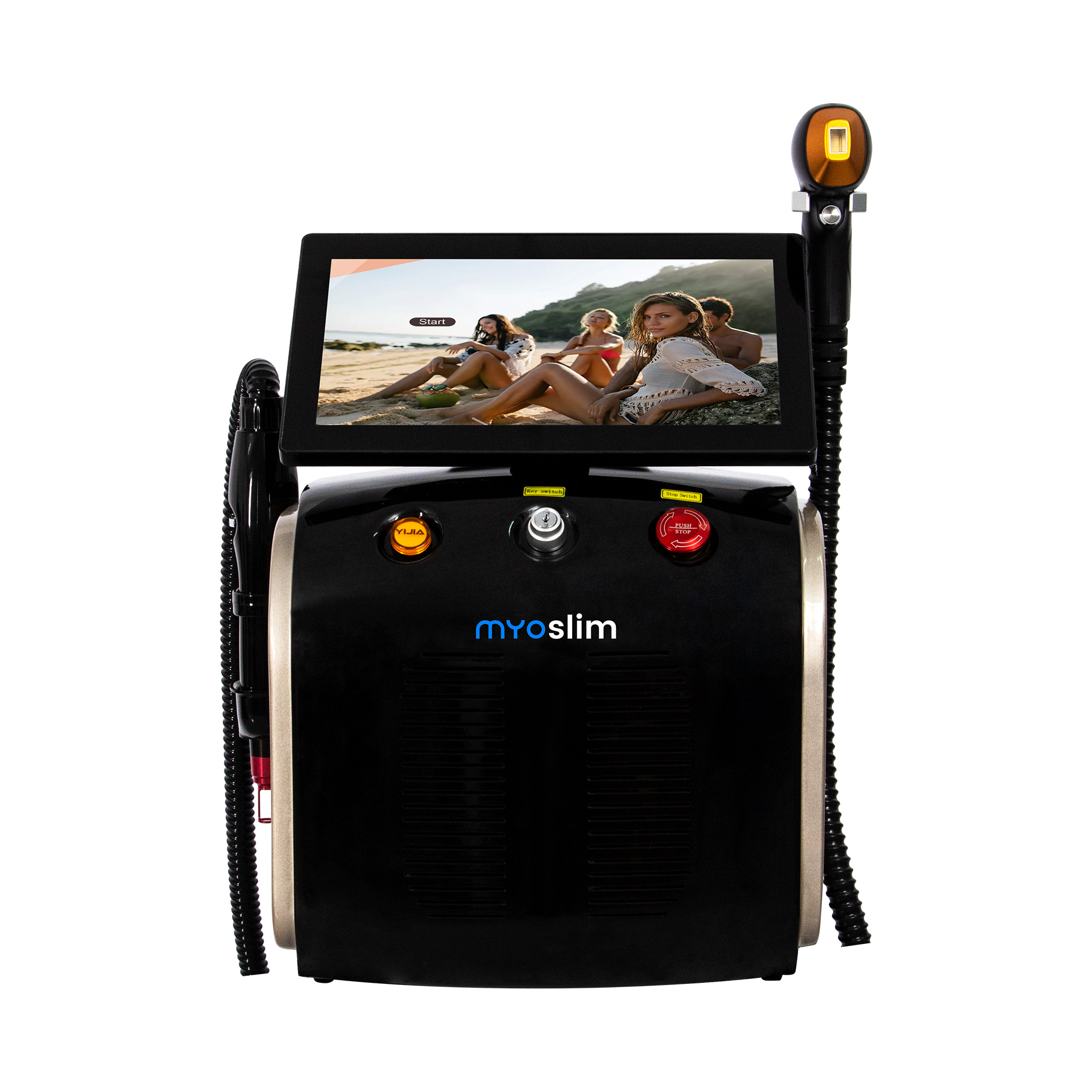 808 Diode Laser Hair Removal Device And Picosecond 2 In 1 Ice Titanium Laser Body Hair Removal Machine