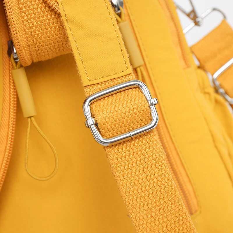 2025 New Wens Nylon Backpack Lightweight Travel Bag Casual Reliable Shoulder Bag Summer Outdoor Rucksack Y250724
