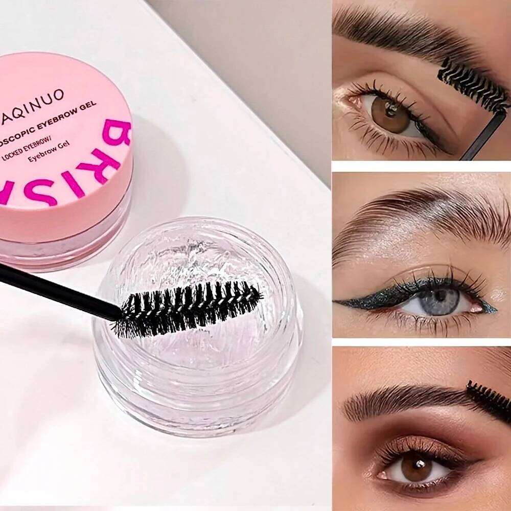 Transparent Wild Styling Shaping Film Cream Waterproof Eyebrow Gel Soap Wax With Brush Setting Eye Makeup X250725