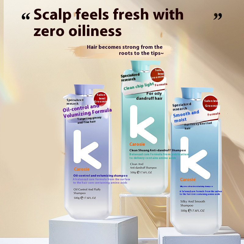 Clarifying Anti-Dandruff Shampoo Smooth, Silky, Refreshing, Moisturizing Shampoo & Conditioner Shampoo