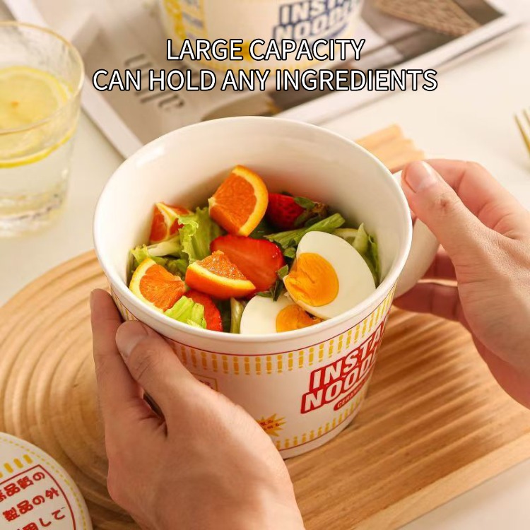Instant noodle bowl Japanese-style student dormitory instant noodle bowl