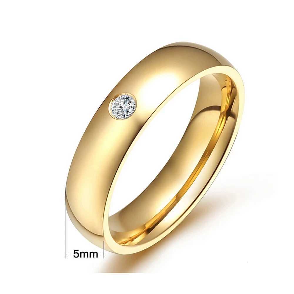 Fashion Wedding Band Couple Ring Customized Name Date Love Information Promise Alliance Anniversary Personalized Gift for Women W250417